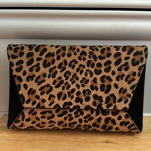 J Crew envelope clutch